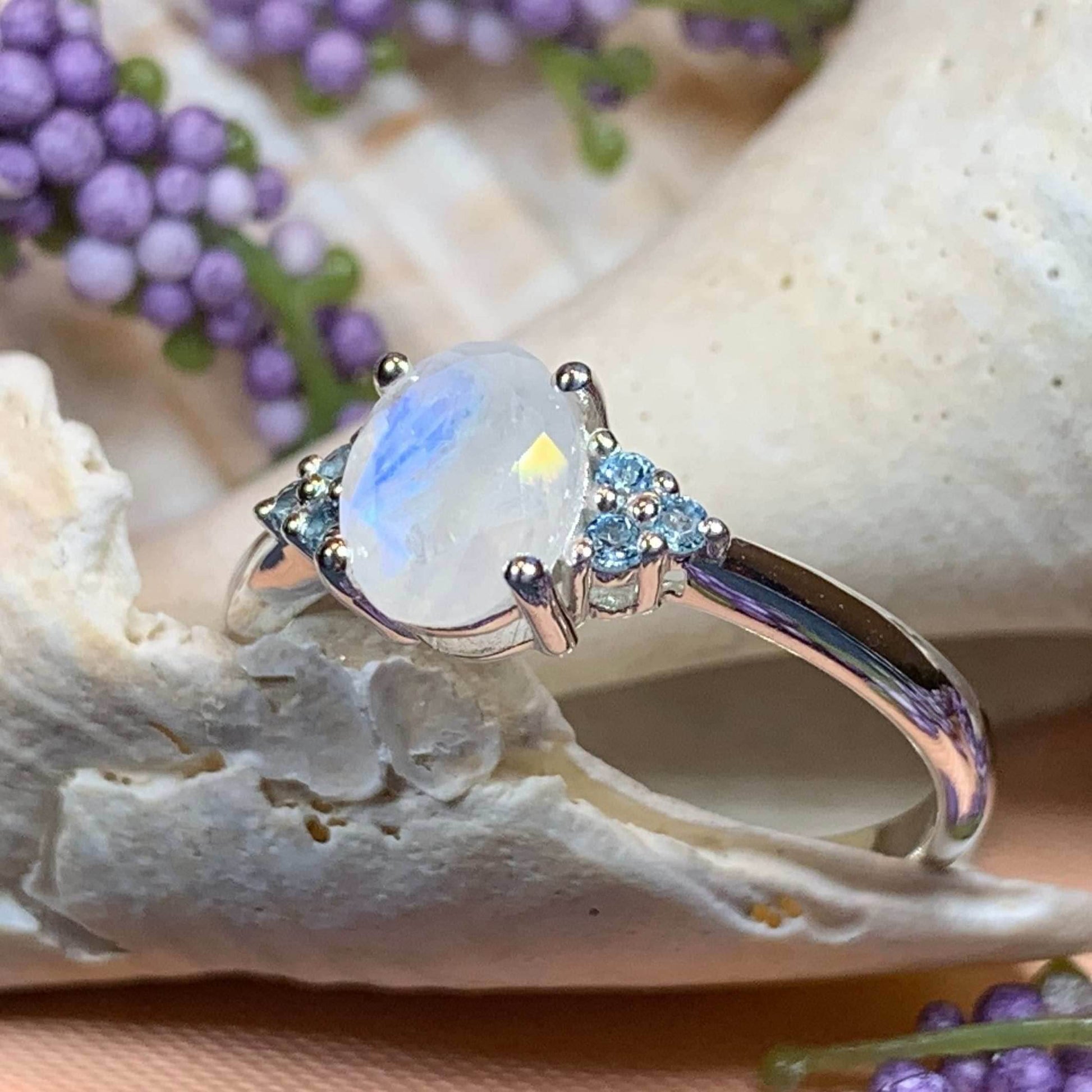 Chantel Moonstone Ring - 5