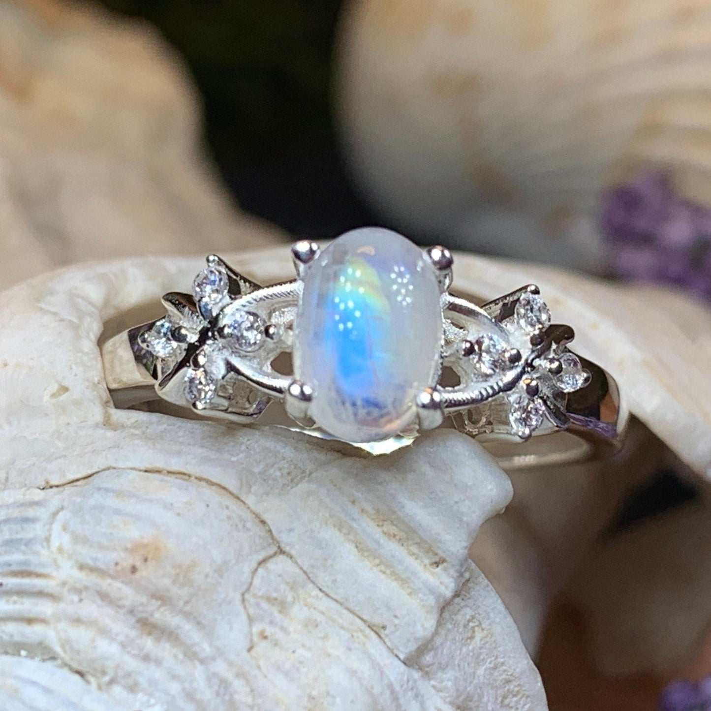 Martine Moonstone Ring