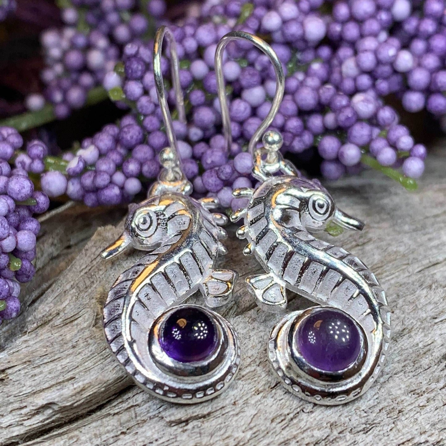 La Mer Seahorse Earrings - 