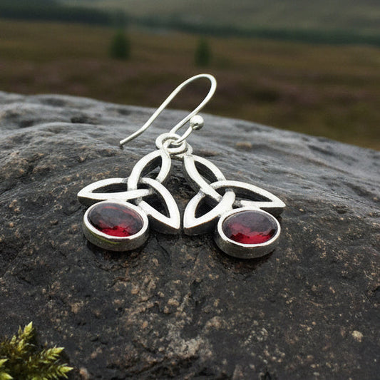 Jayden Trinity Knot Earrings