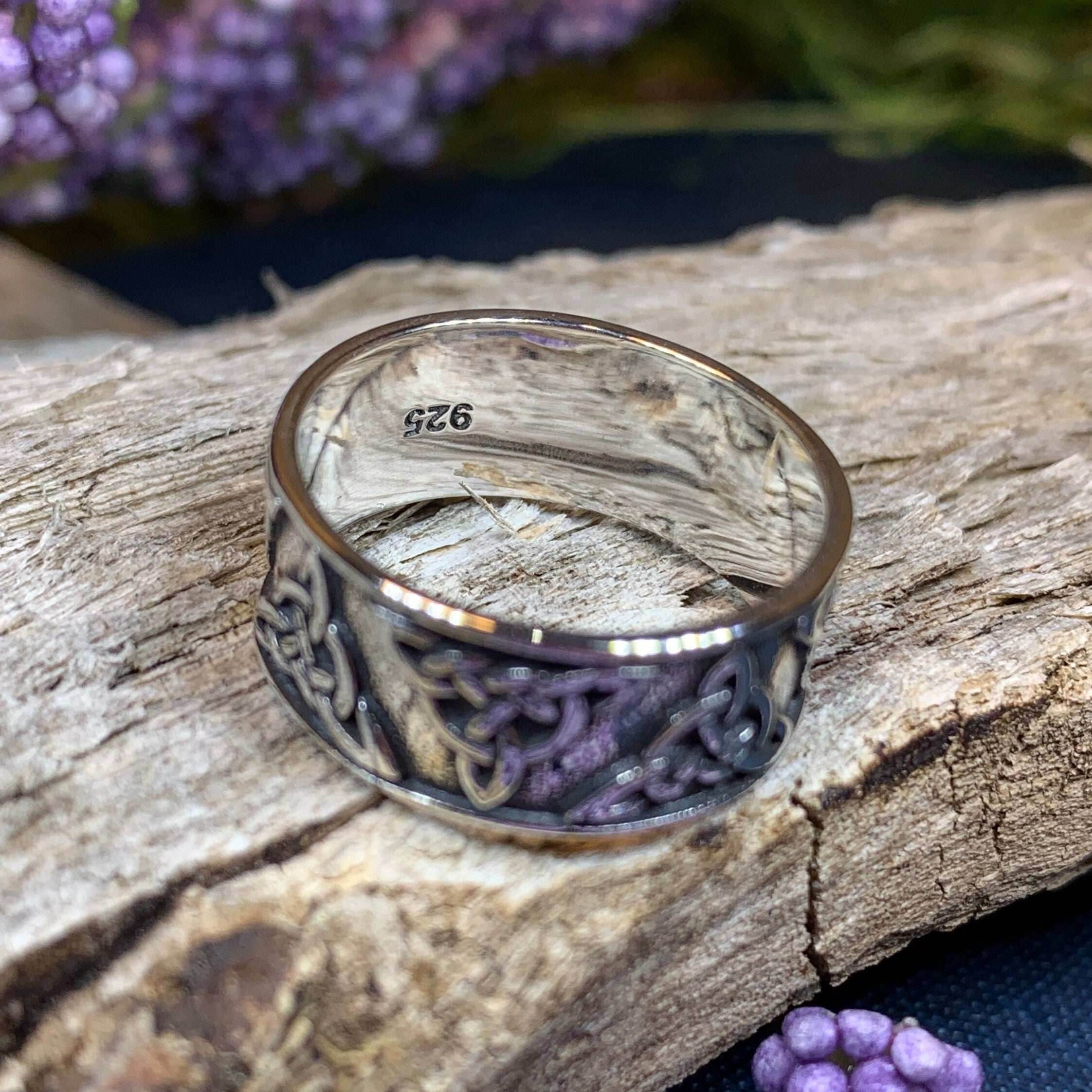 Celtic Triskel Ring - 6