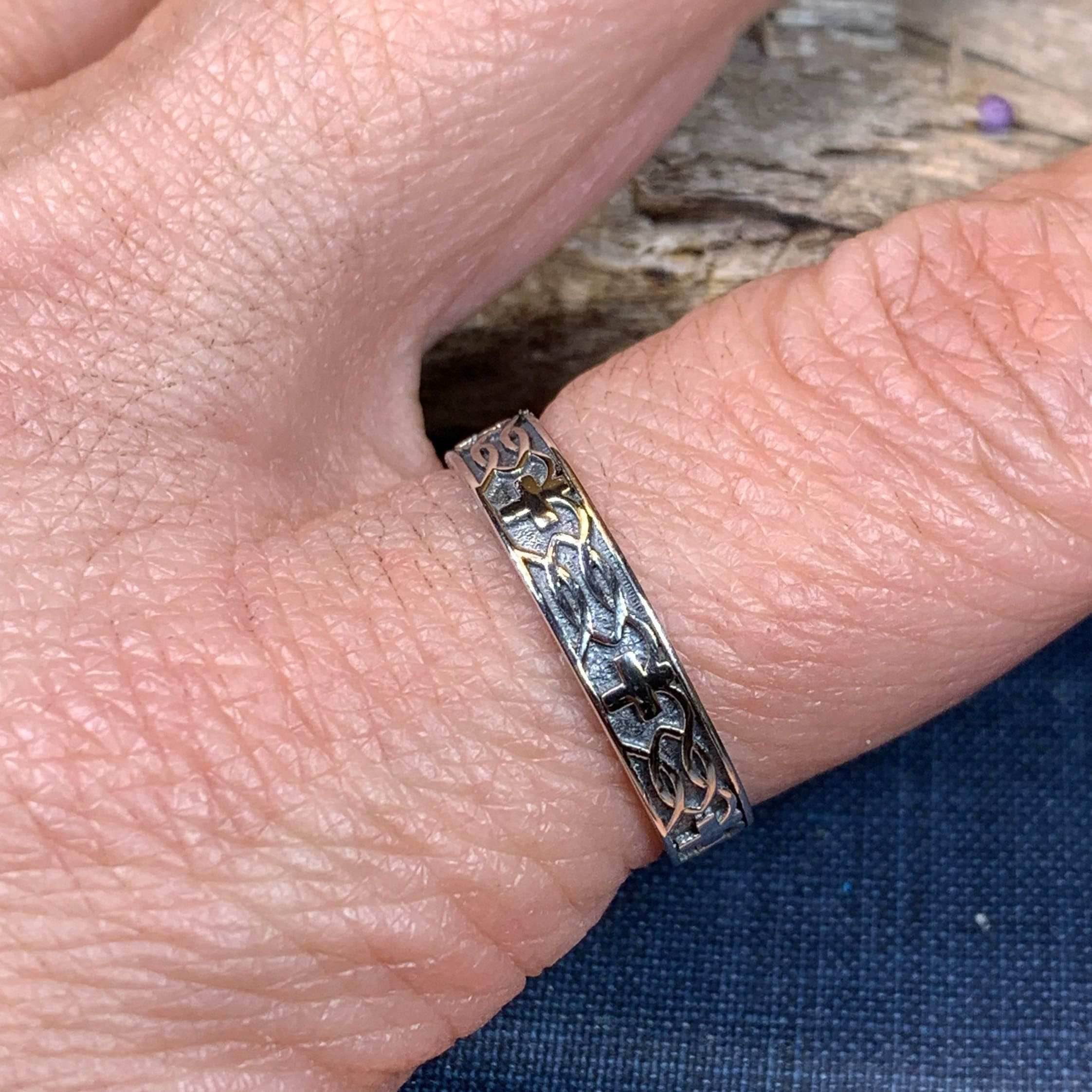 Celtic Cross Ring - 4