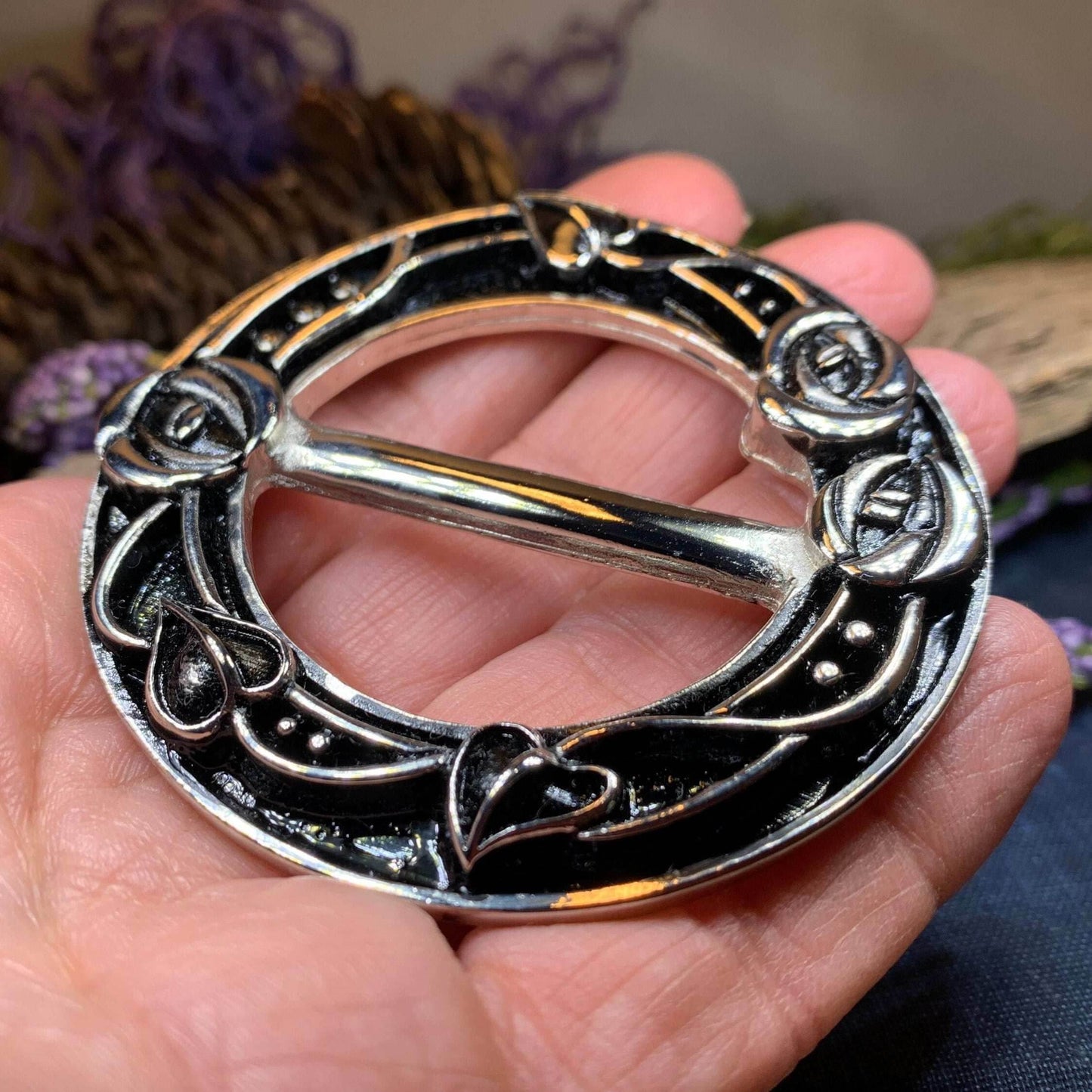 Mackintosh Roses Scarf Ring - 