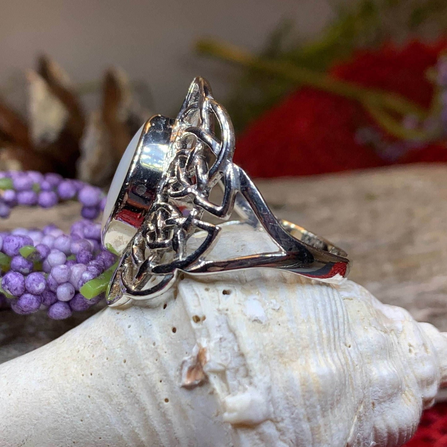 Nireena Celtic Knot Ring - 6