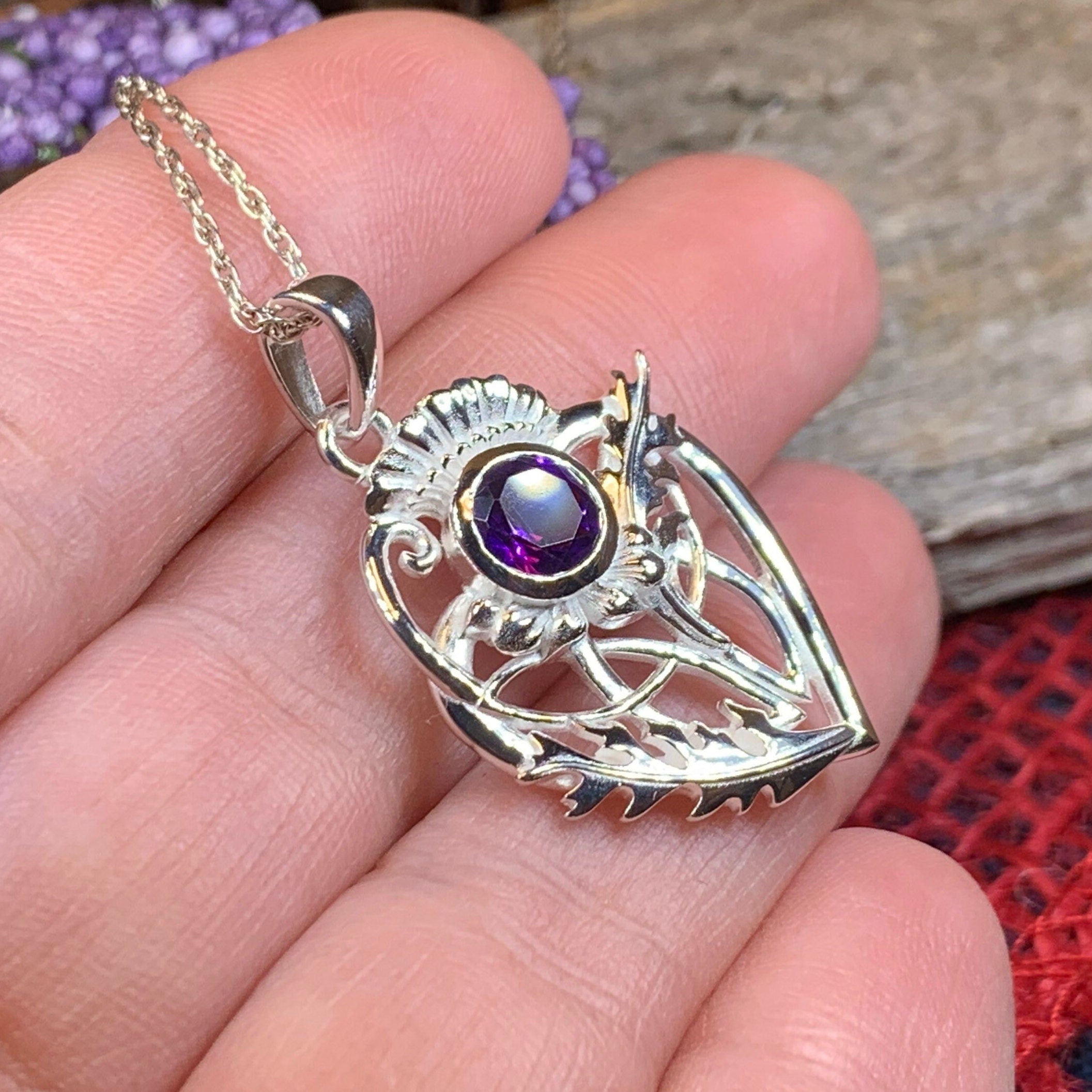 Cairn Sabie Thistle Necklace