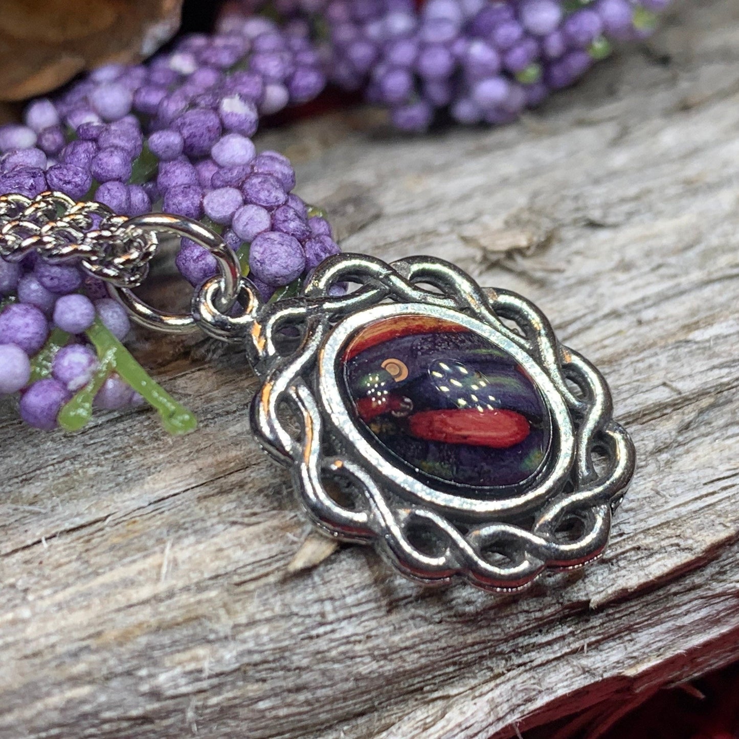 Margie Celtic Heathergems Necklace