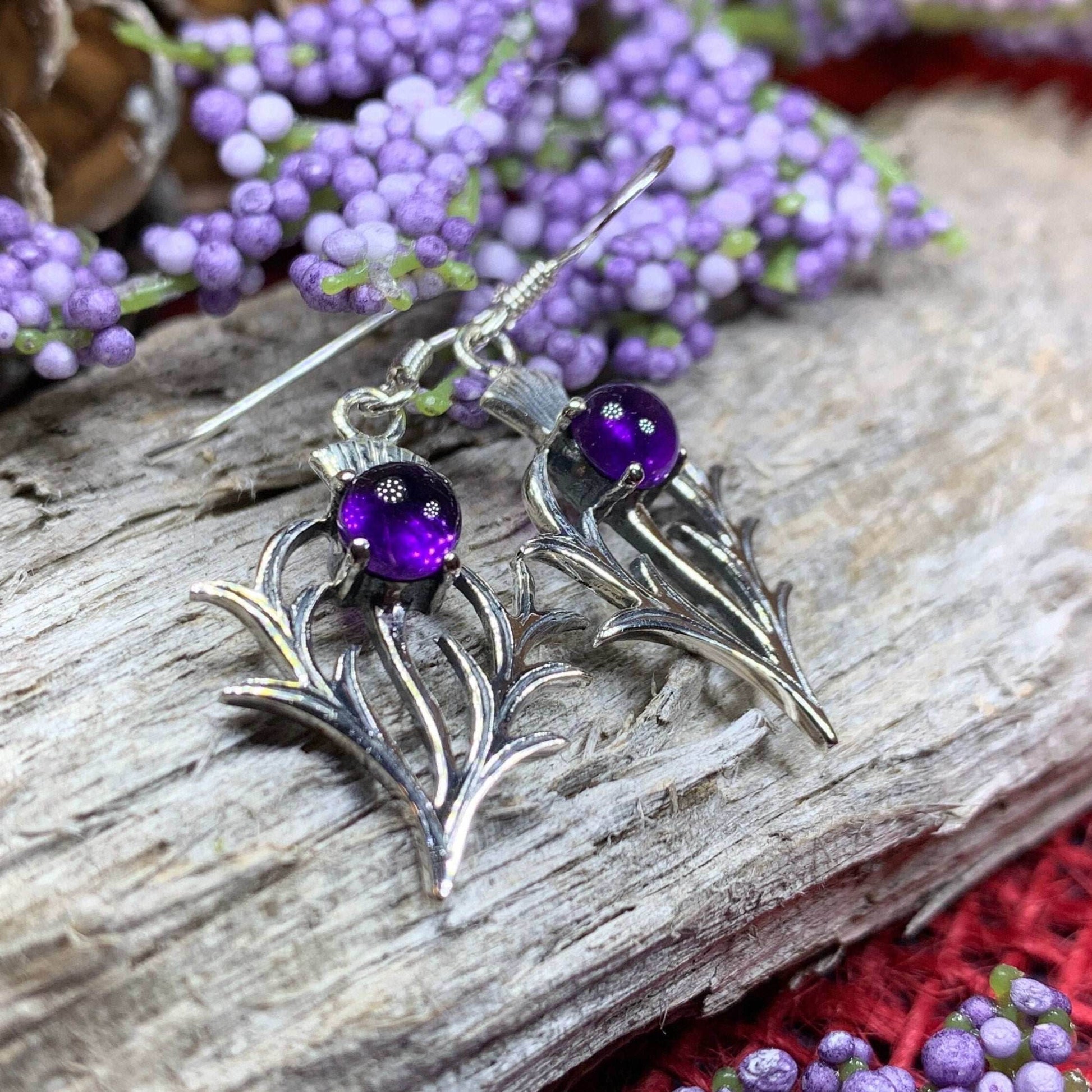 Raeburn Thistle Earrings - 