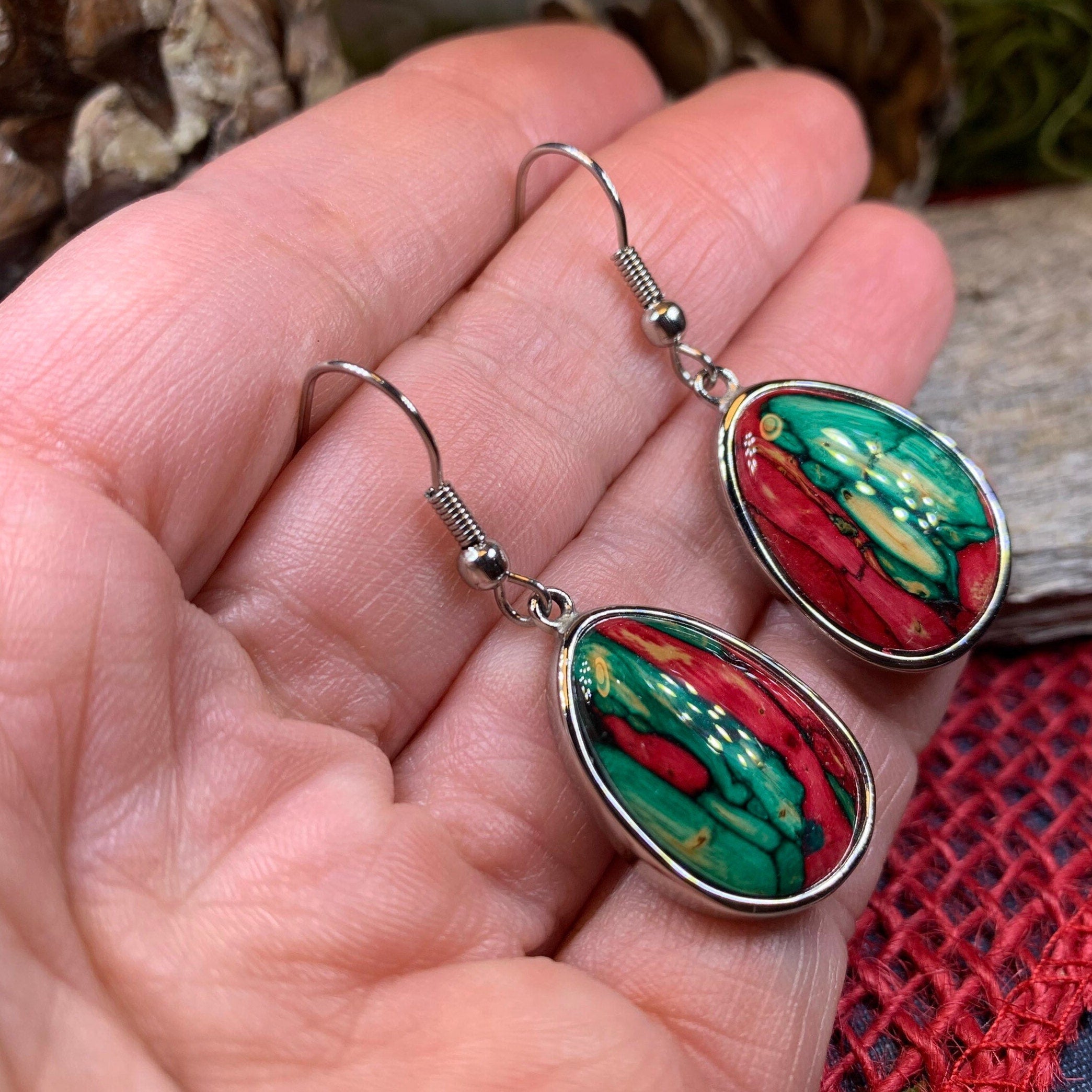Heathergems Organic Earrings