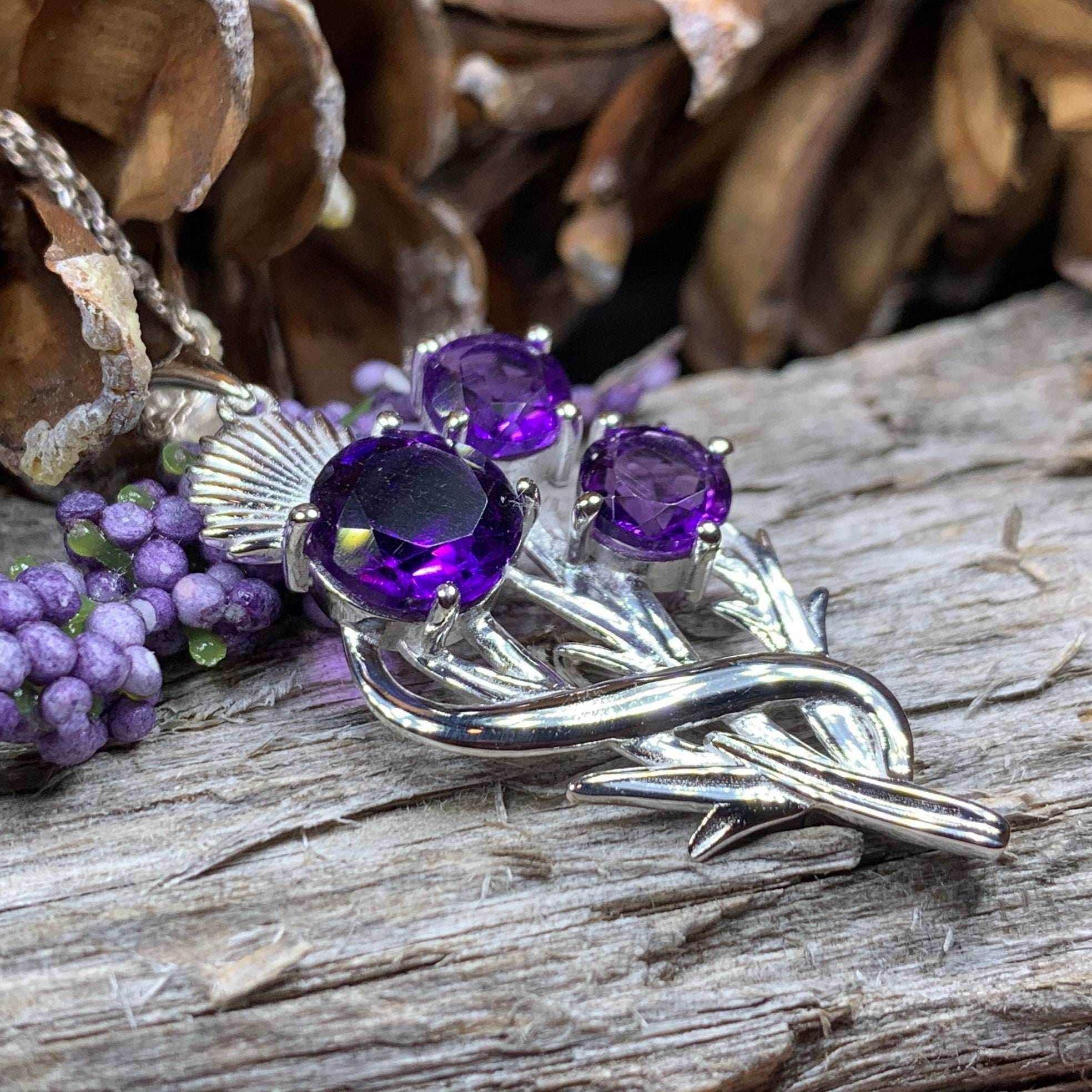 Cairn Croy Thistle Necklace - 18