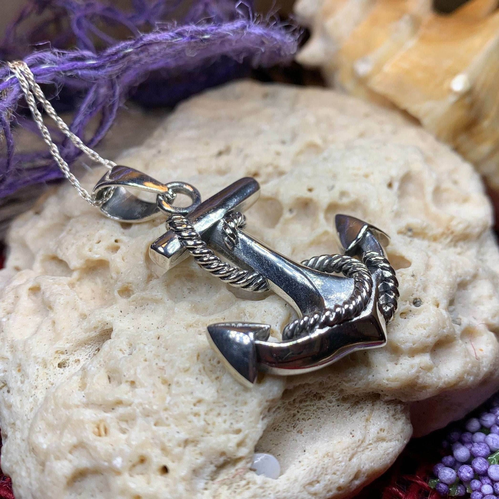 Pittenweem Anchor Necklace - 18