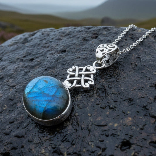 Nyra Celtic Love Knot Necklace