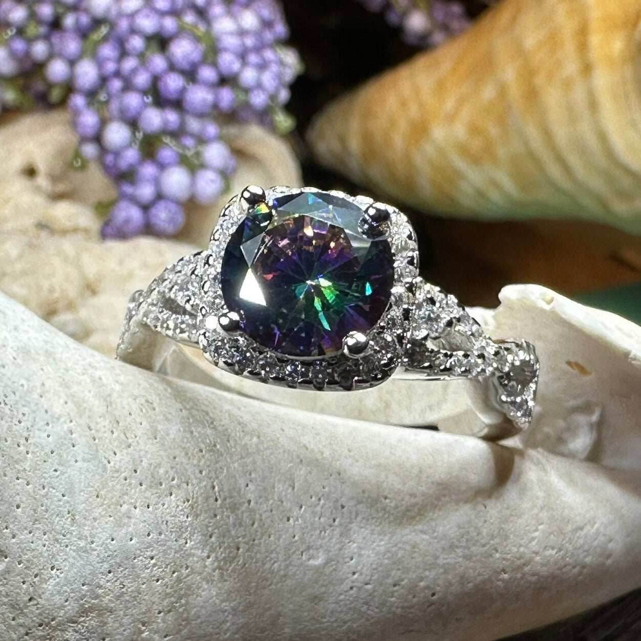 Adelyn Celtic Engagement Ring - 5