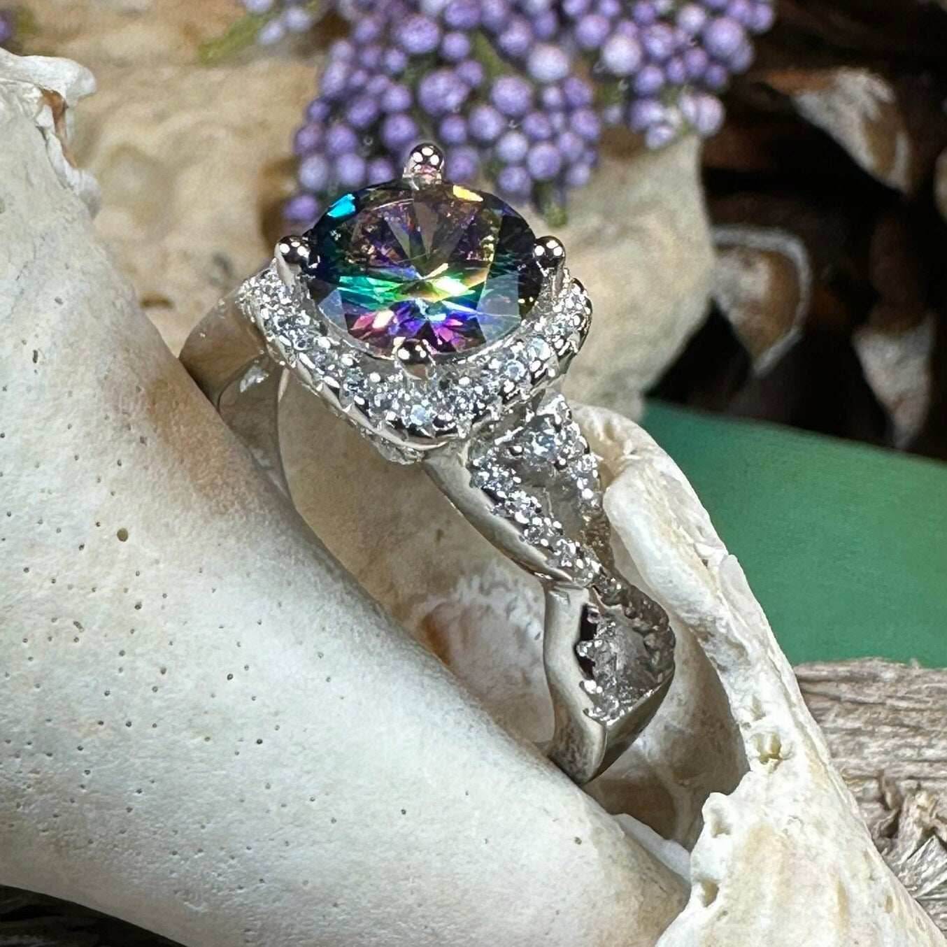 Adelyn Celtic Engagement Ring - 5