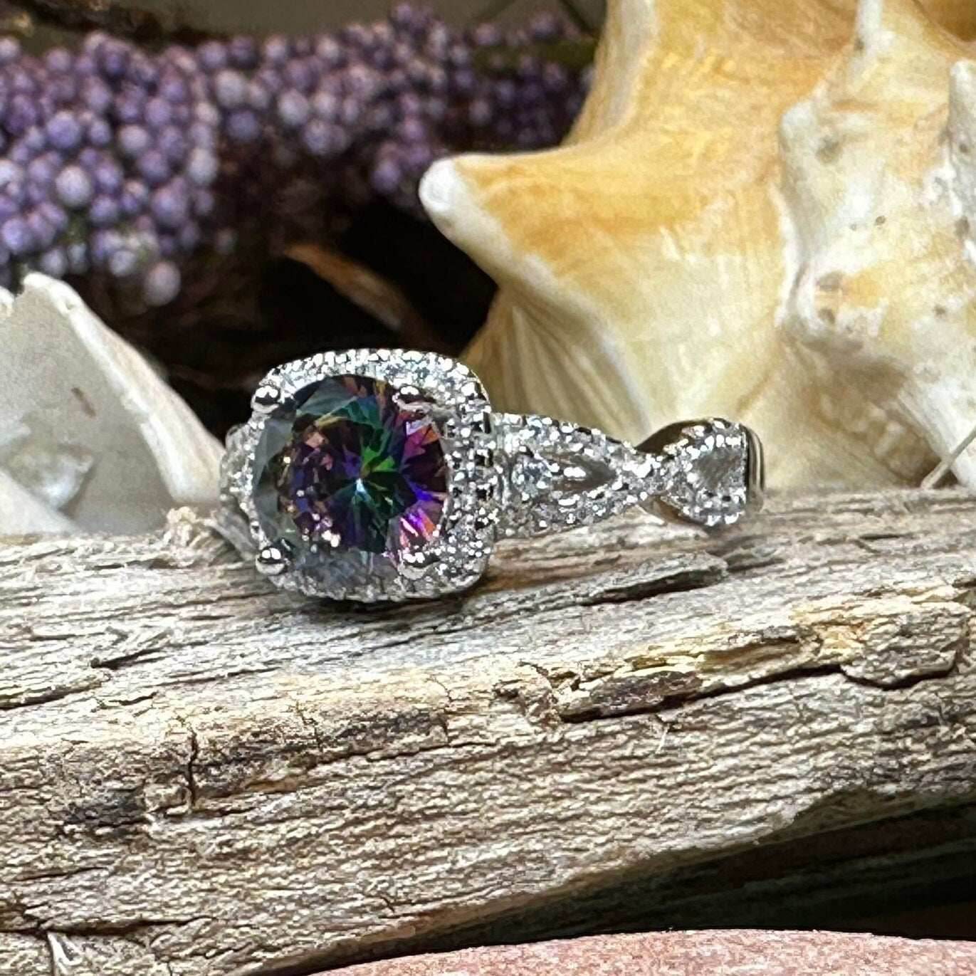 Adelyn Celtic Engagement Ring - 5