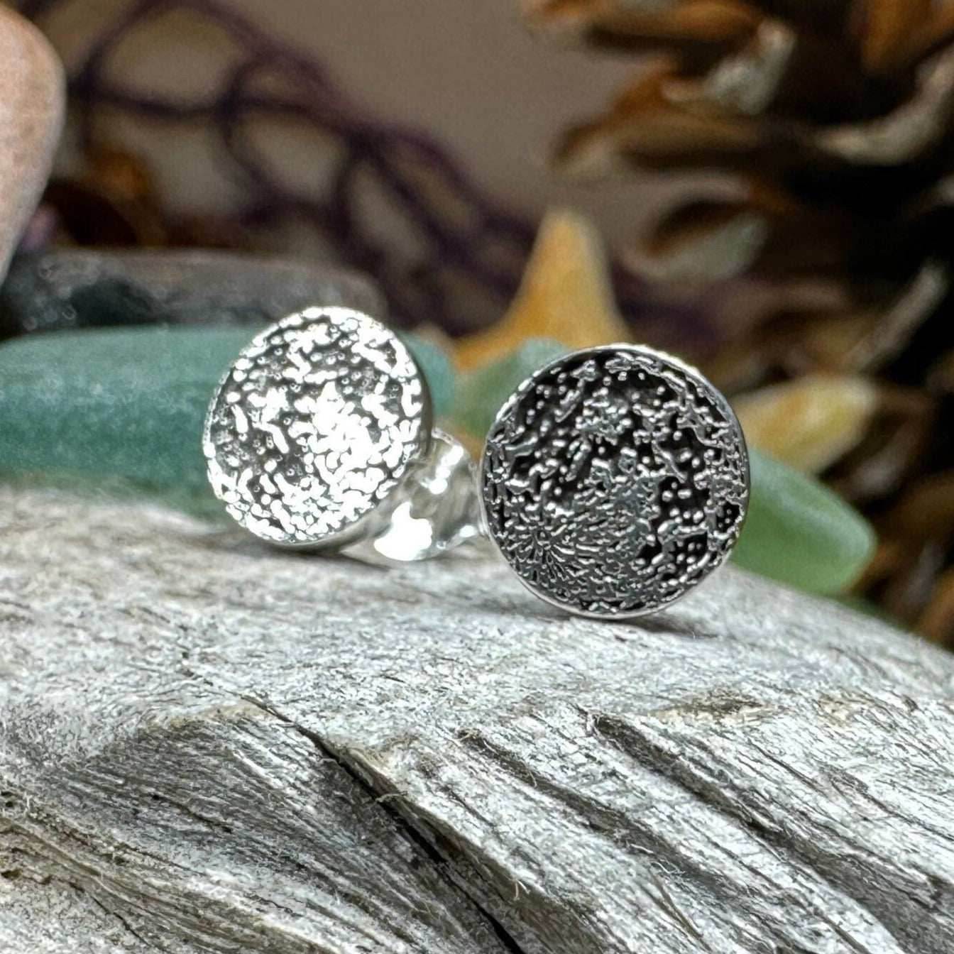 Realistic Moon Earrings - 