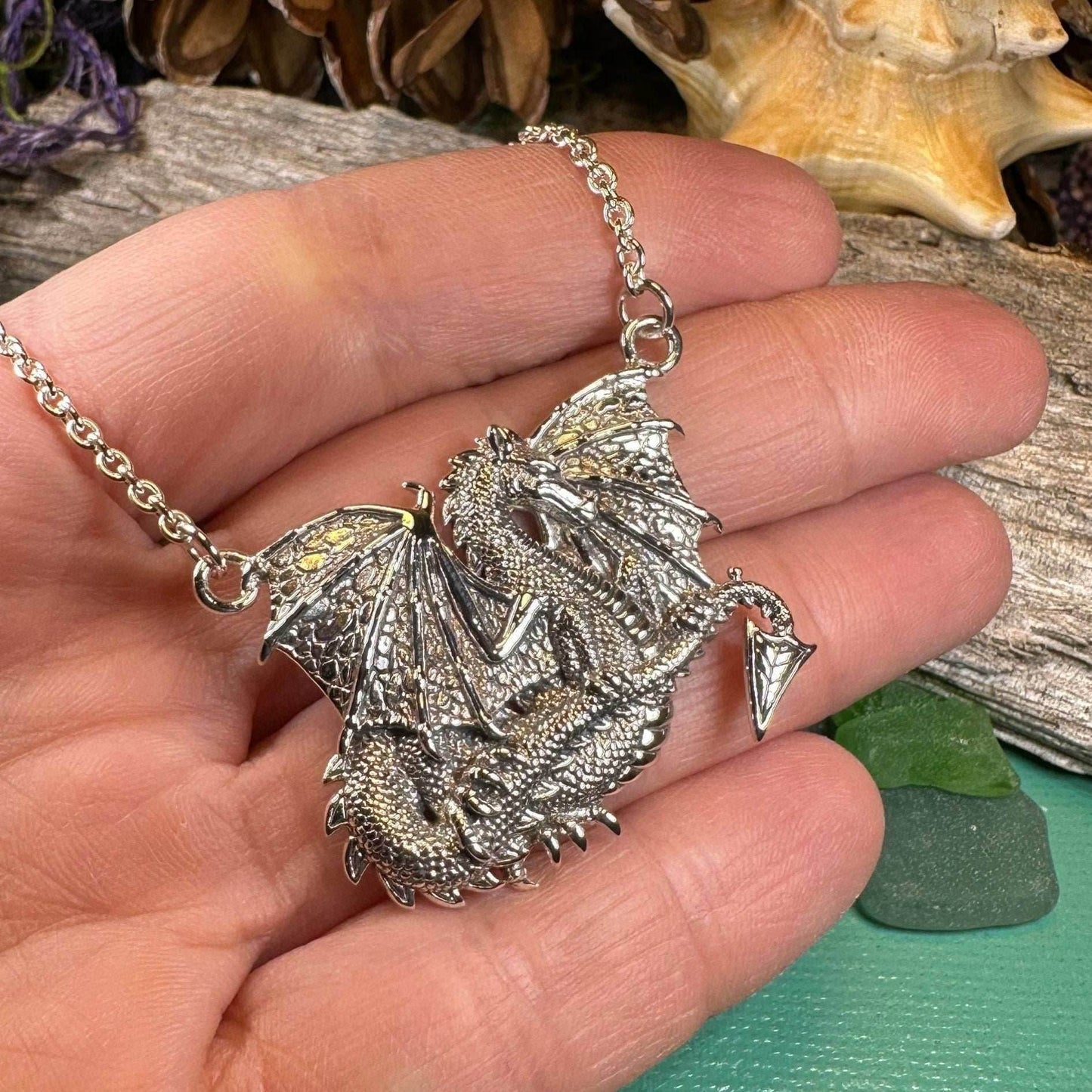 Zira Dragon Necklace - 