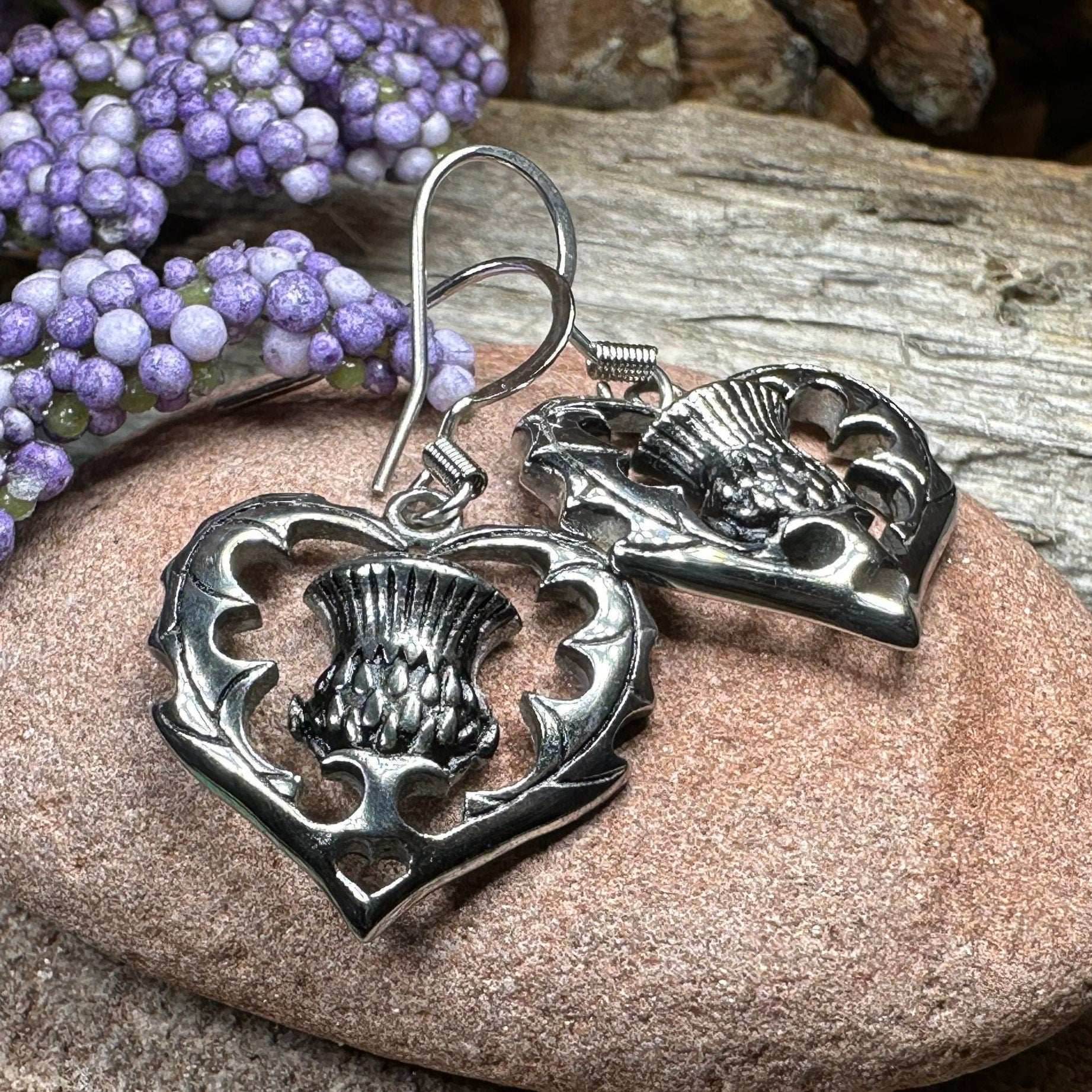 Drina Thistle Earrings - 