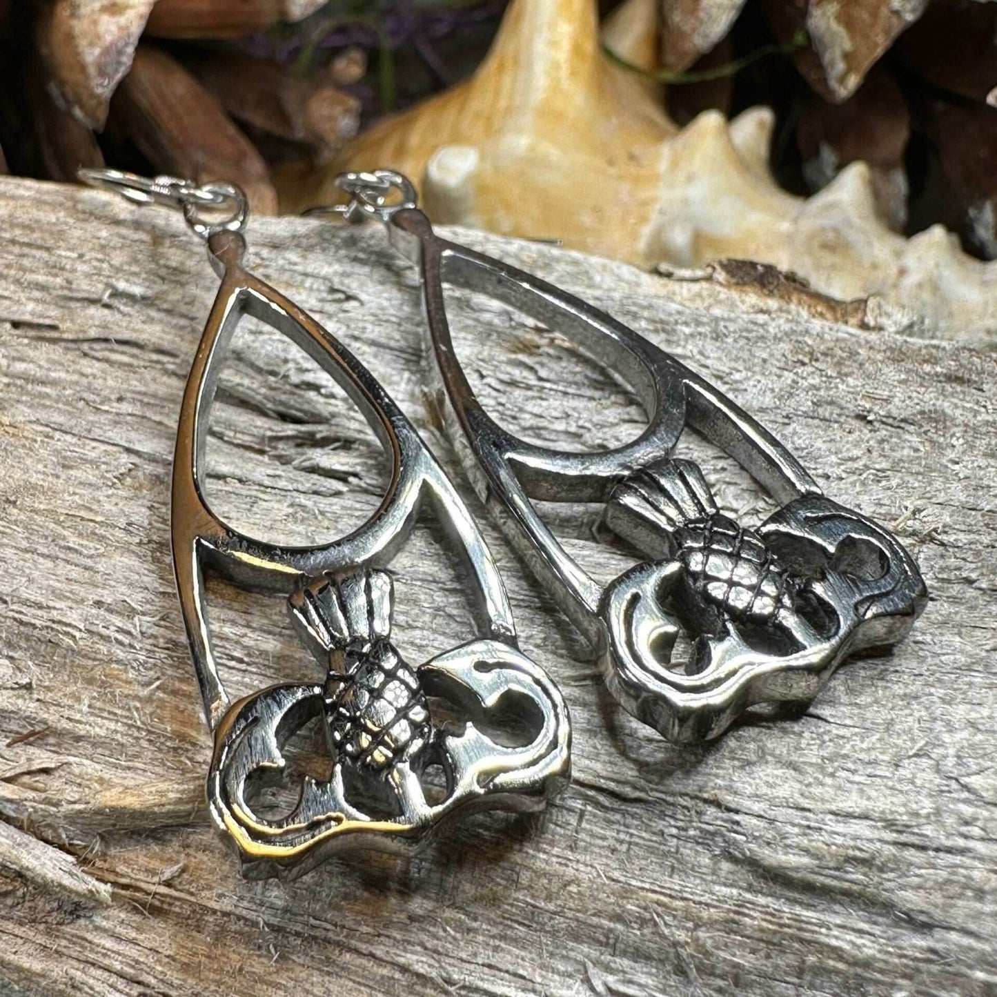 Tyrina Thistle Earrings - 
