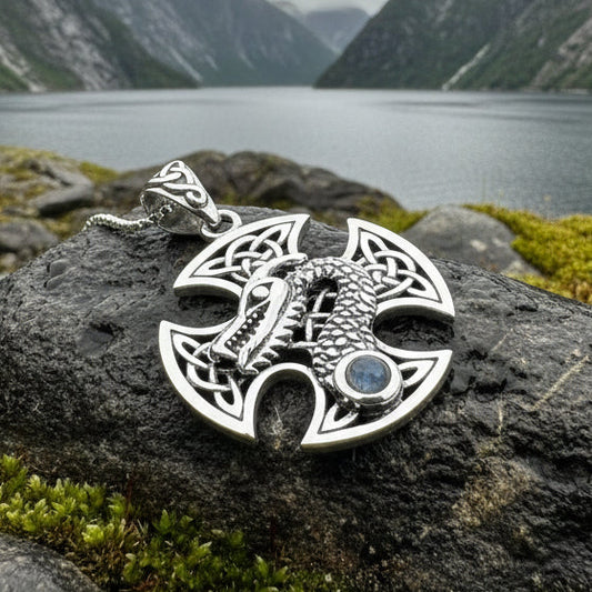 Dragonheart Celtic Cross Necklace