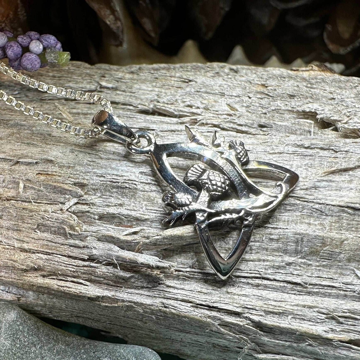 Aneeva Thistle Necklace - 18