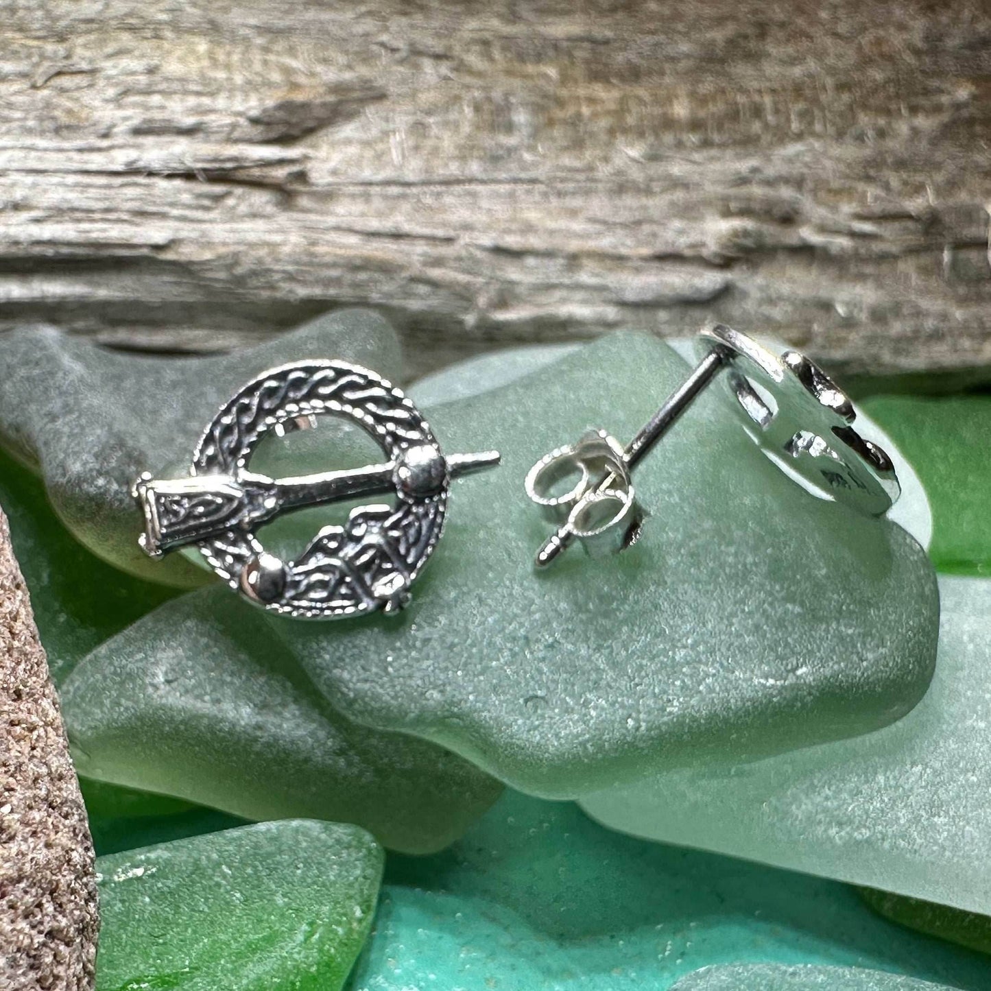 Celtic Tara Stud Earrings - 
