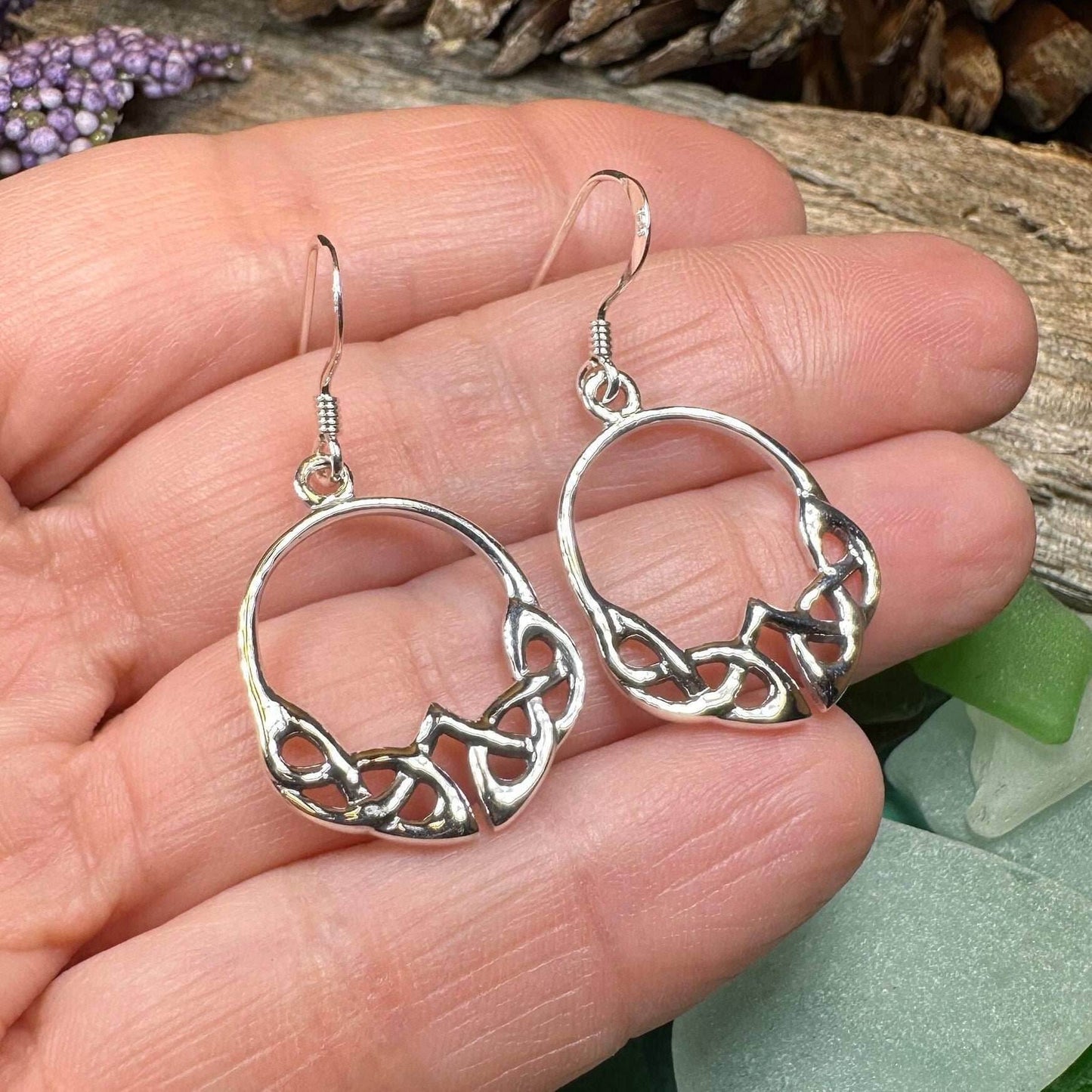 Andria Celtic Knot Earrings - 