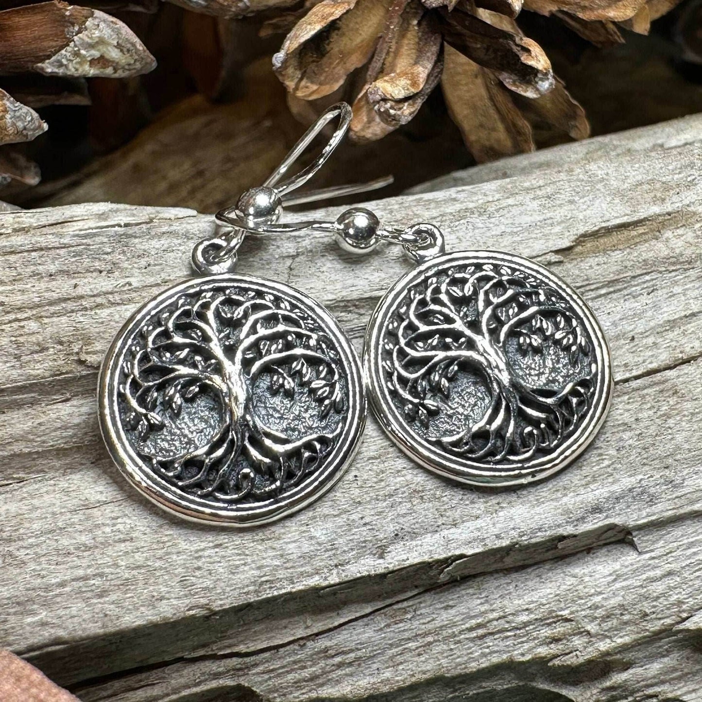 Brielle Tree of Life Earrings - 