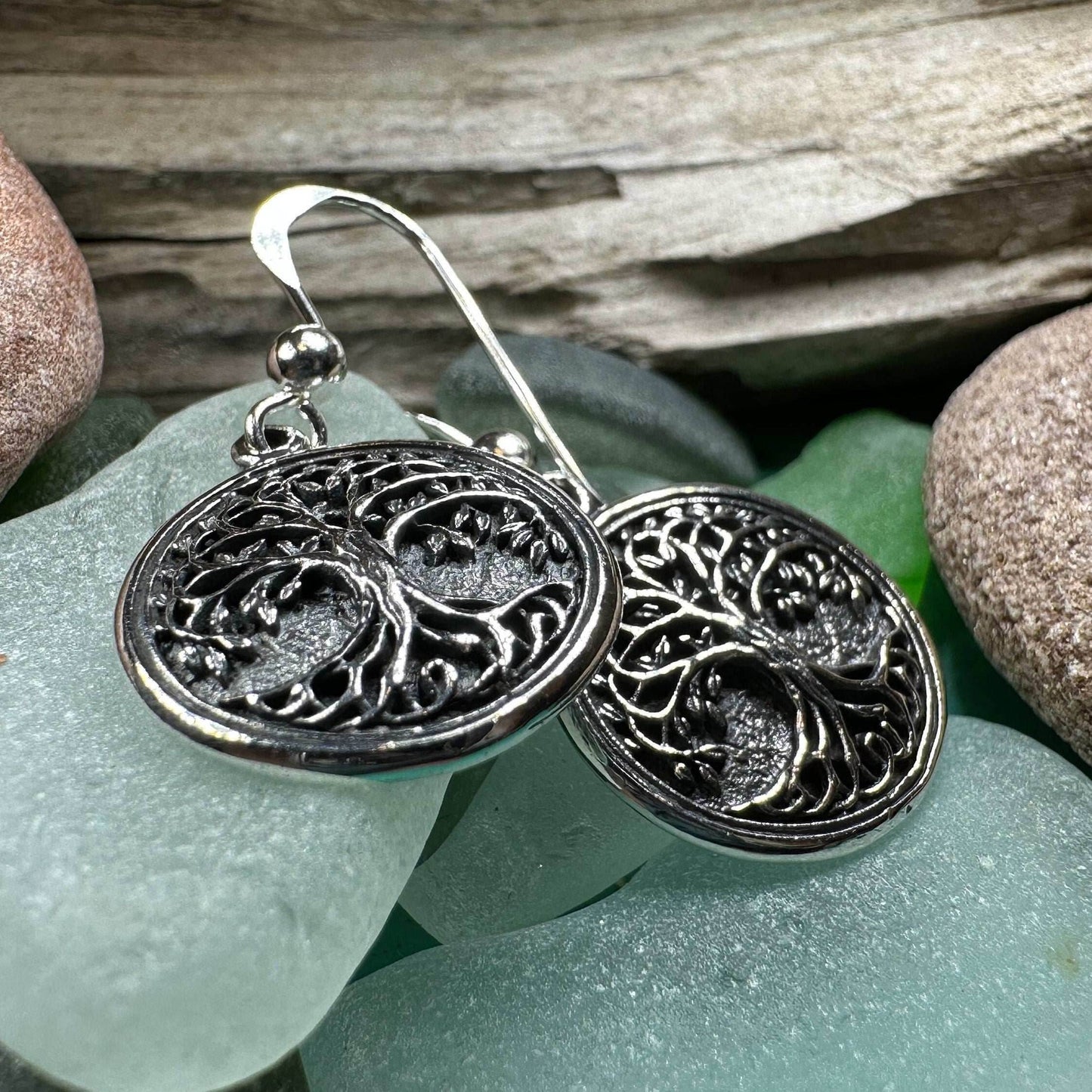 Brielle Tree of Life Earrings - 