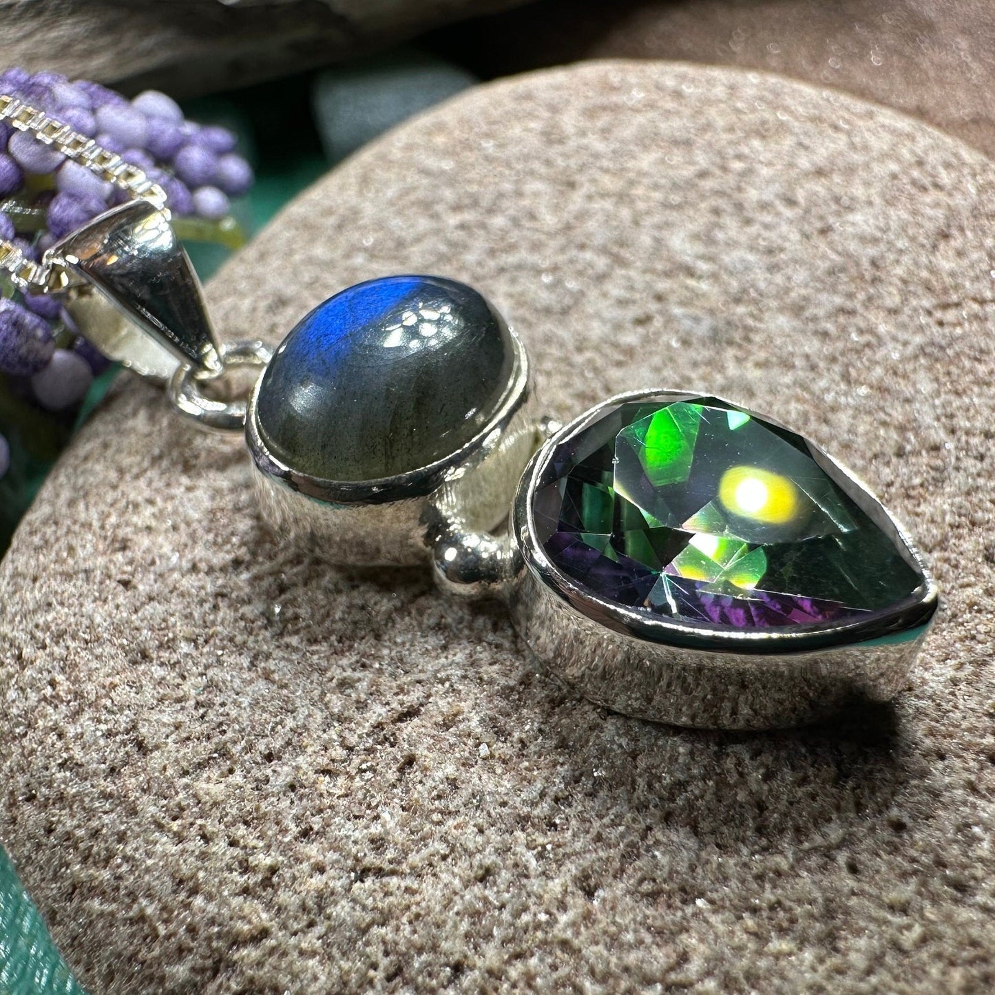 Mystic Twilight Celtic Necklace
