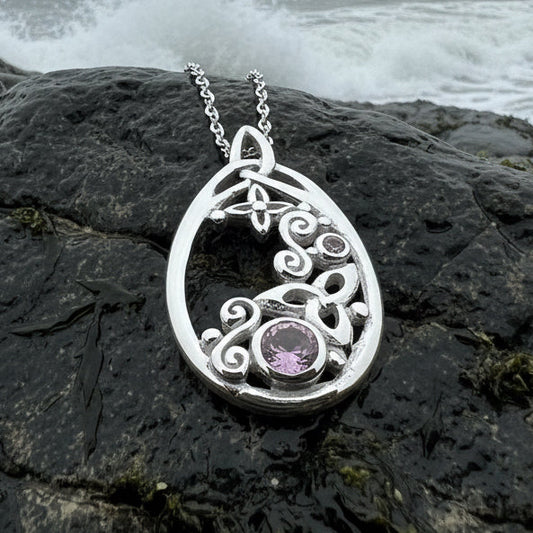 Varina Celtic Knot Necklace