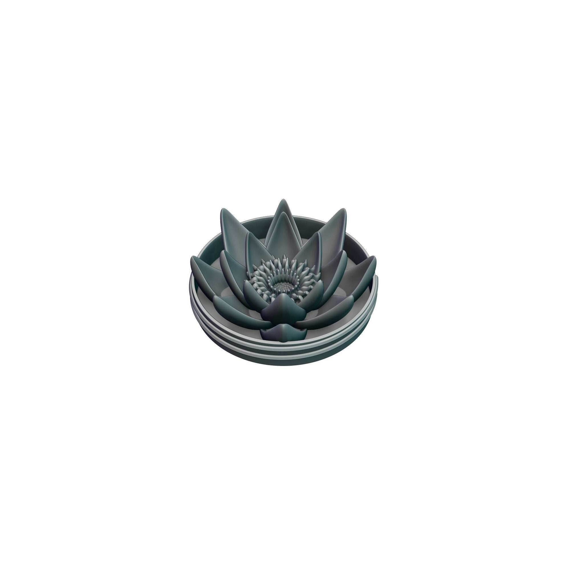 Druid Class 3D Printed Dice Storage Box | Dice Vault | Dice Jail | Tabletop RPG Gaming Cosplay - Dungeons and Dragon DnD D&D Wargaming - Black / Yes- Include Random Dice Set