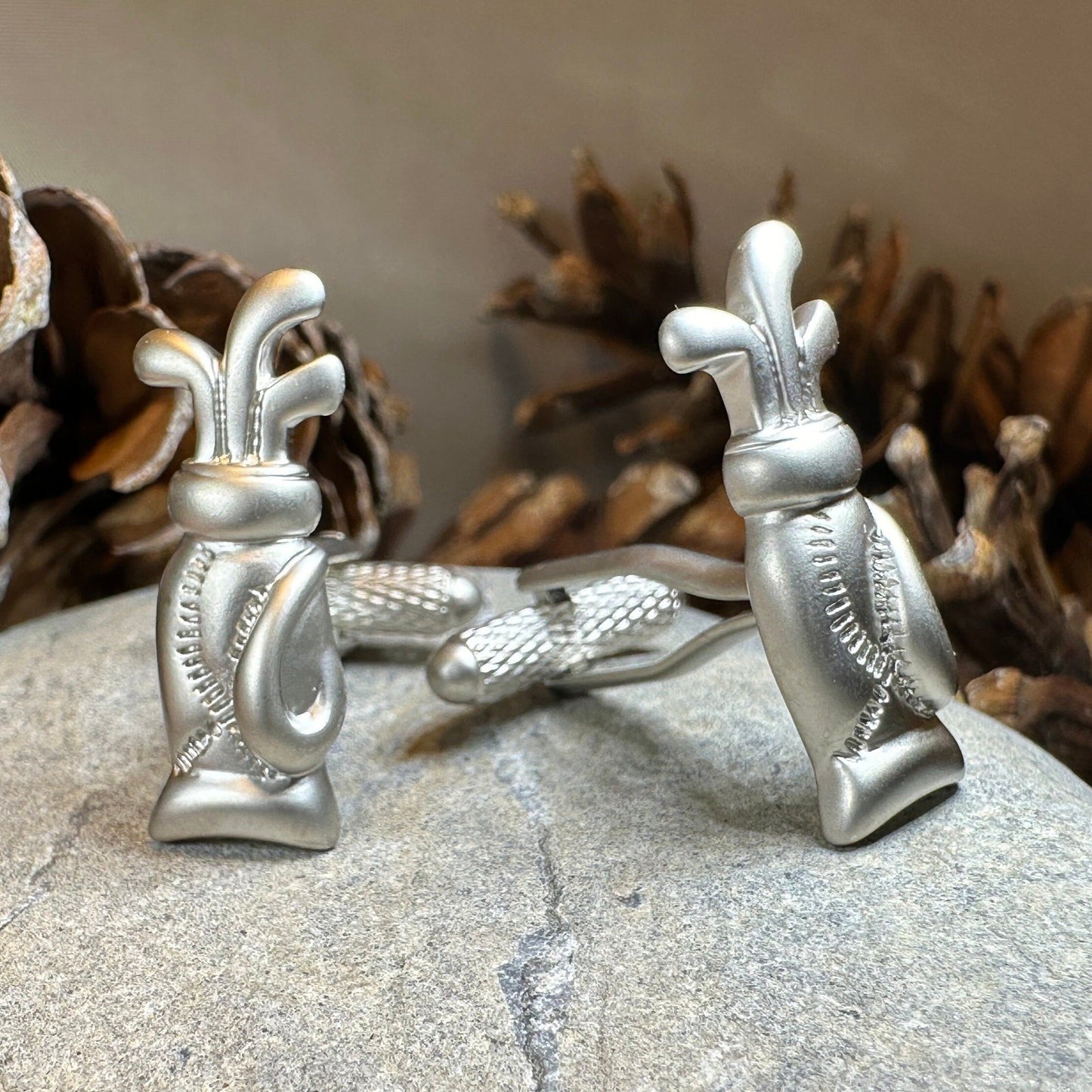 Golf Bag Cuff Links