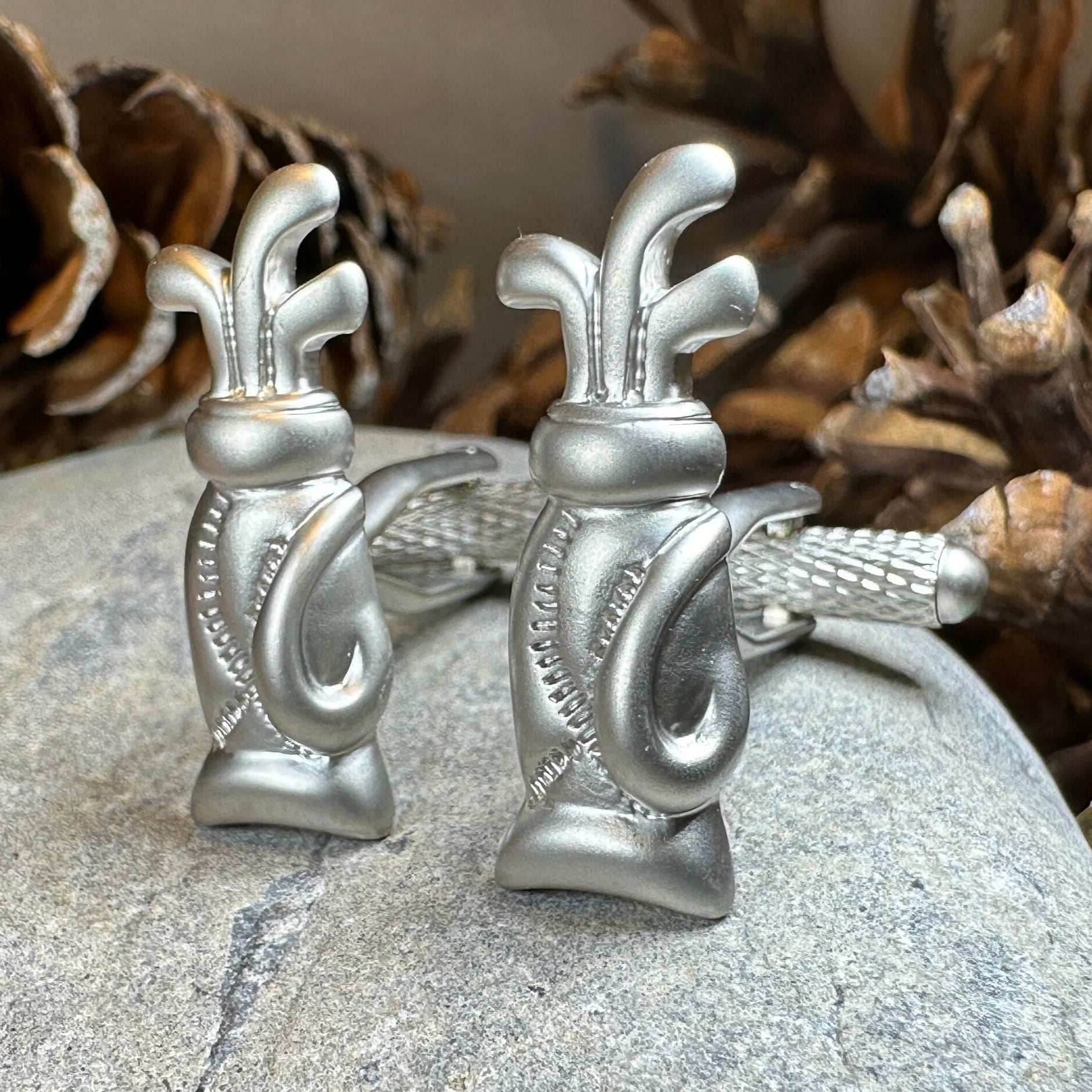 Golf Bag Cuff Links - 