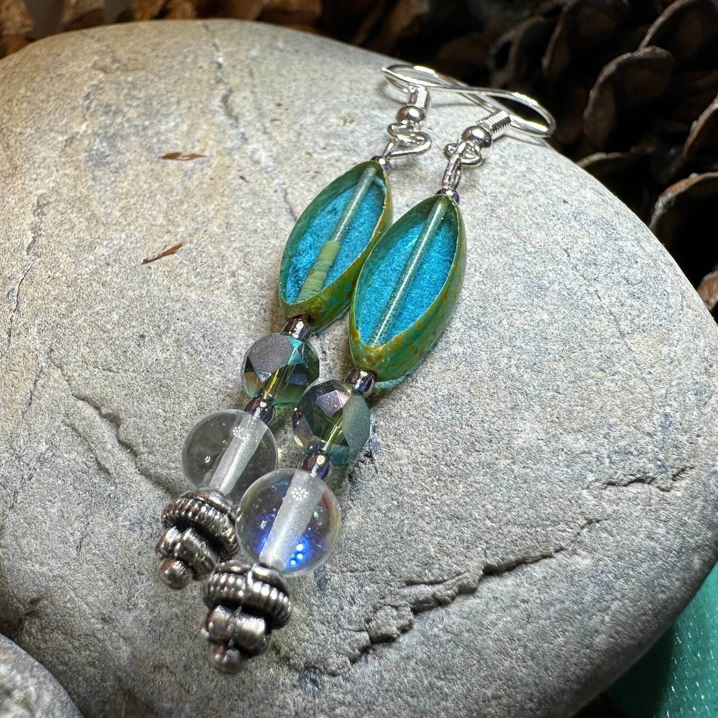 Fairy Pools Earrings - Blue