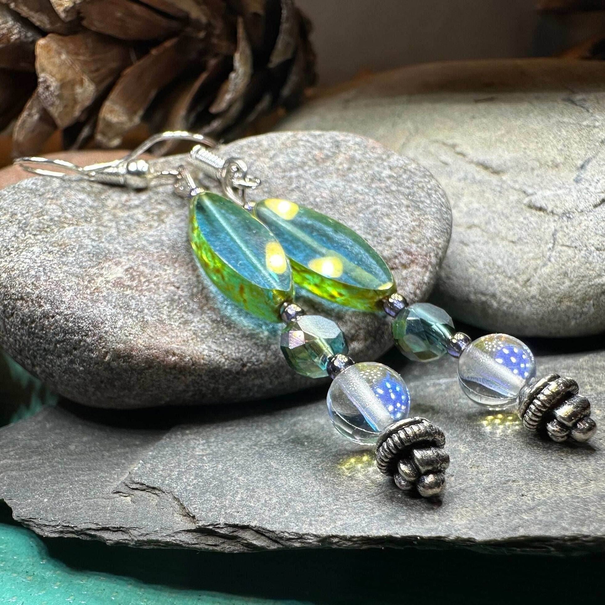 Fairy Pools Earrings - Blue