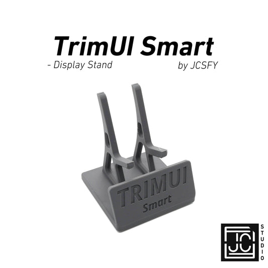 Display Stand for TrimUI Smart with Charging Space | Dock Shelf Unit Gaming Retro Device Compatible with JCSFY Grips - Black