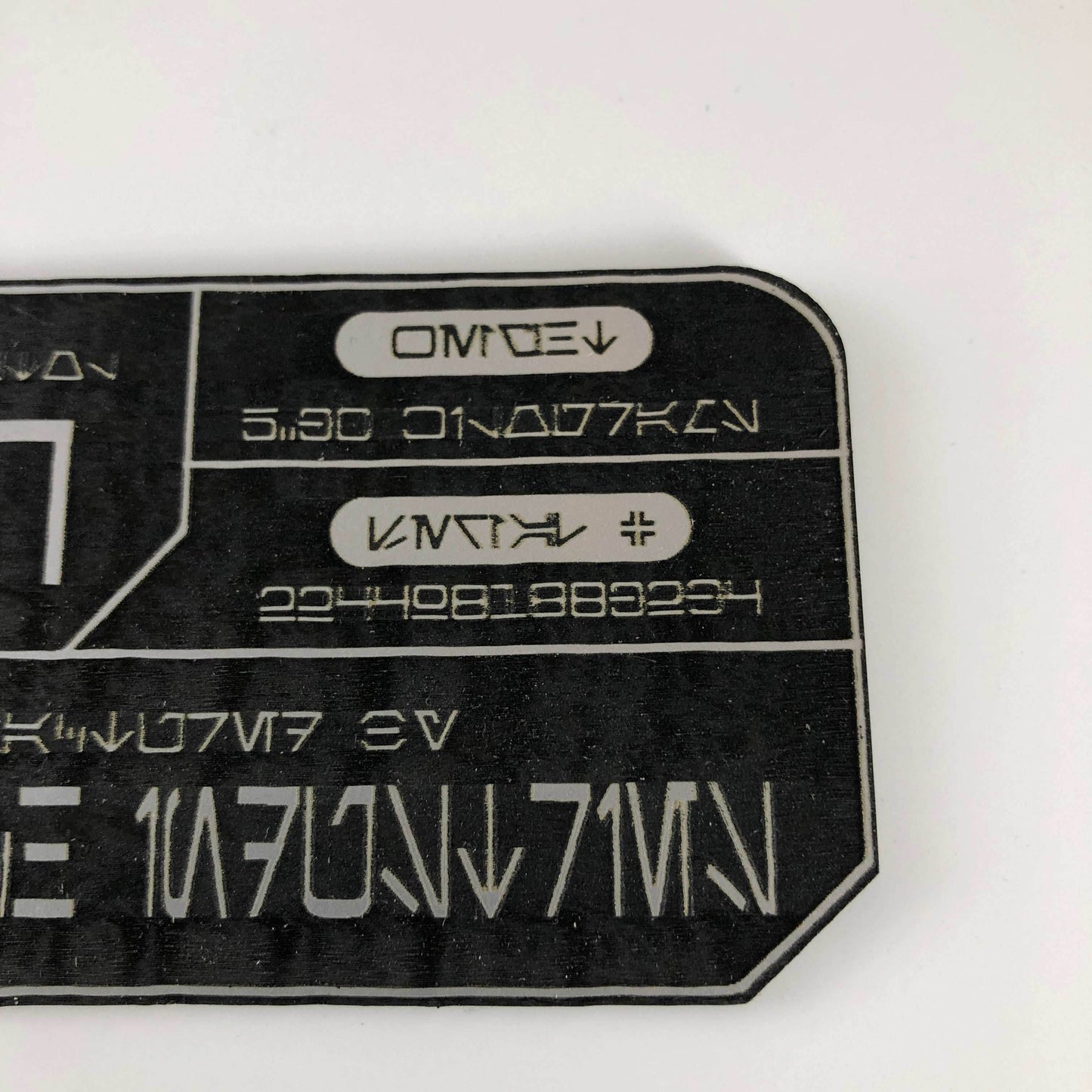 DH-17 Star Wars Blaster Plaque - 