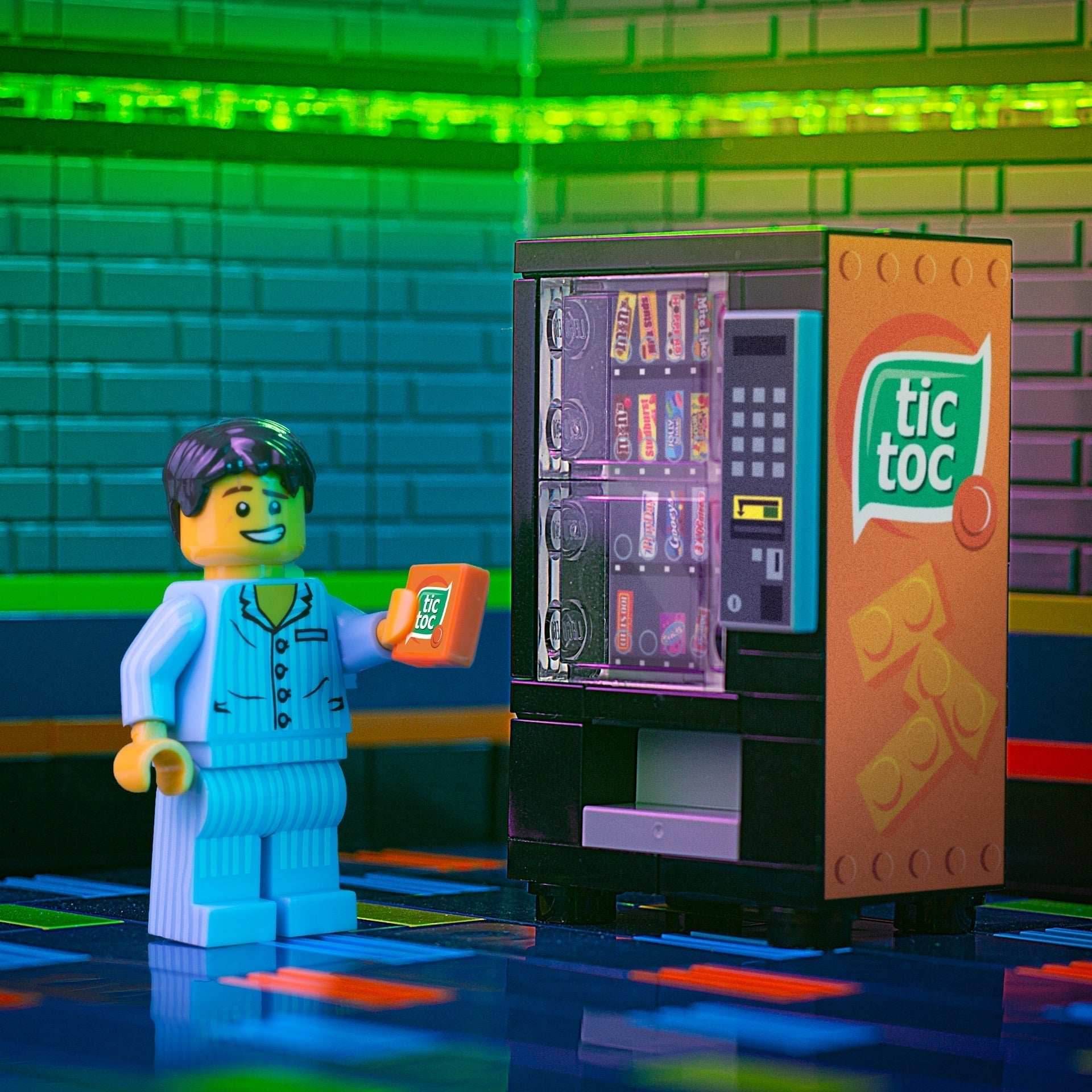 Tic Toc - B3 Customs Candy Vending Machine - 