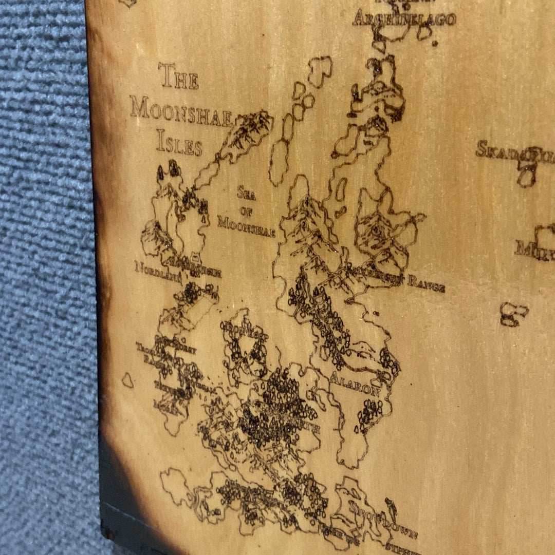 Forgotten Realms Sword Coast Map - SM