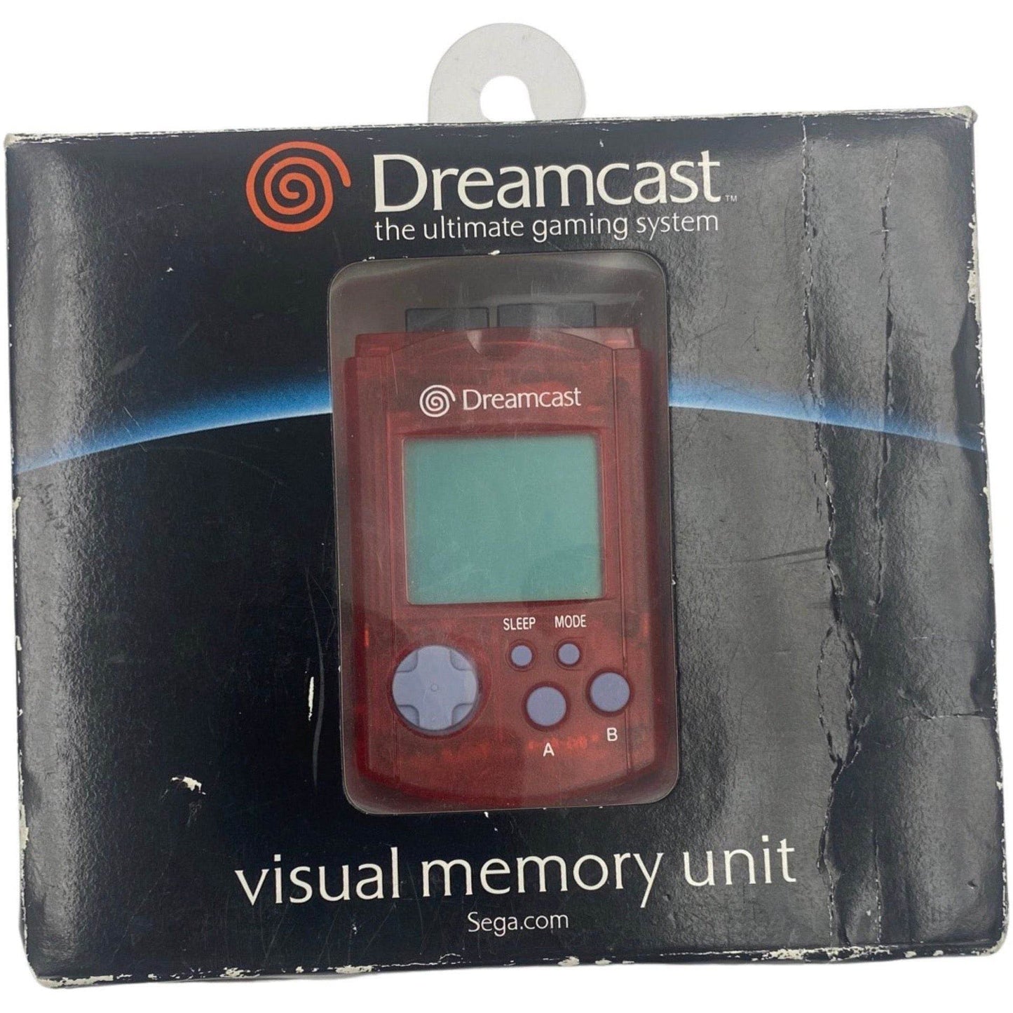 Memory Card Visual VMU - Sega Dreamcast - Red - Complete in Box