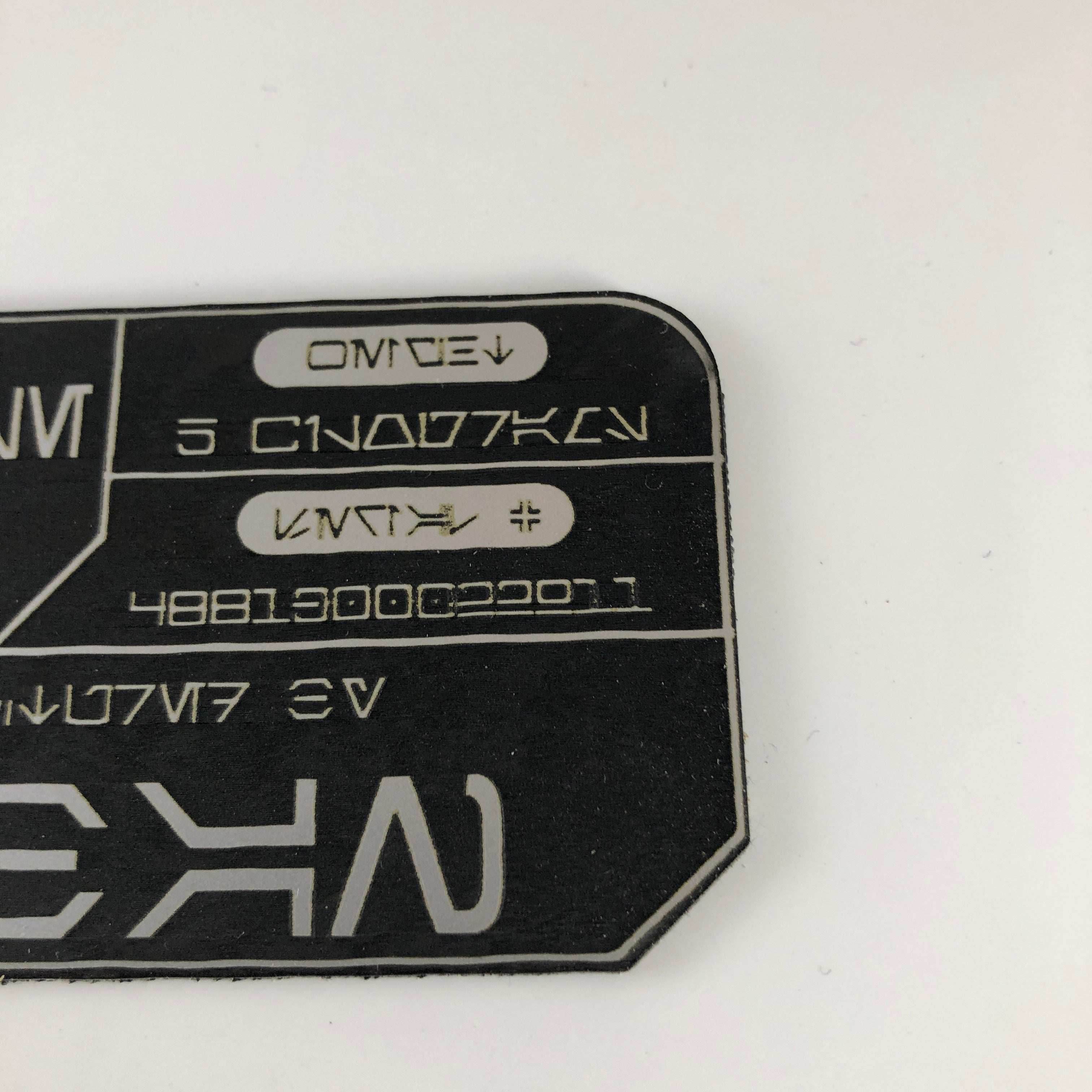 Mandalorian Amban Phase-Pulse Blaster Plaque - 