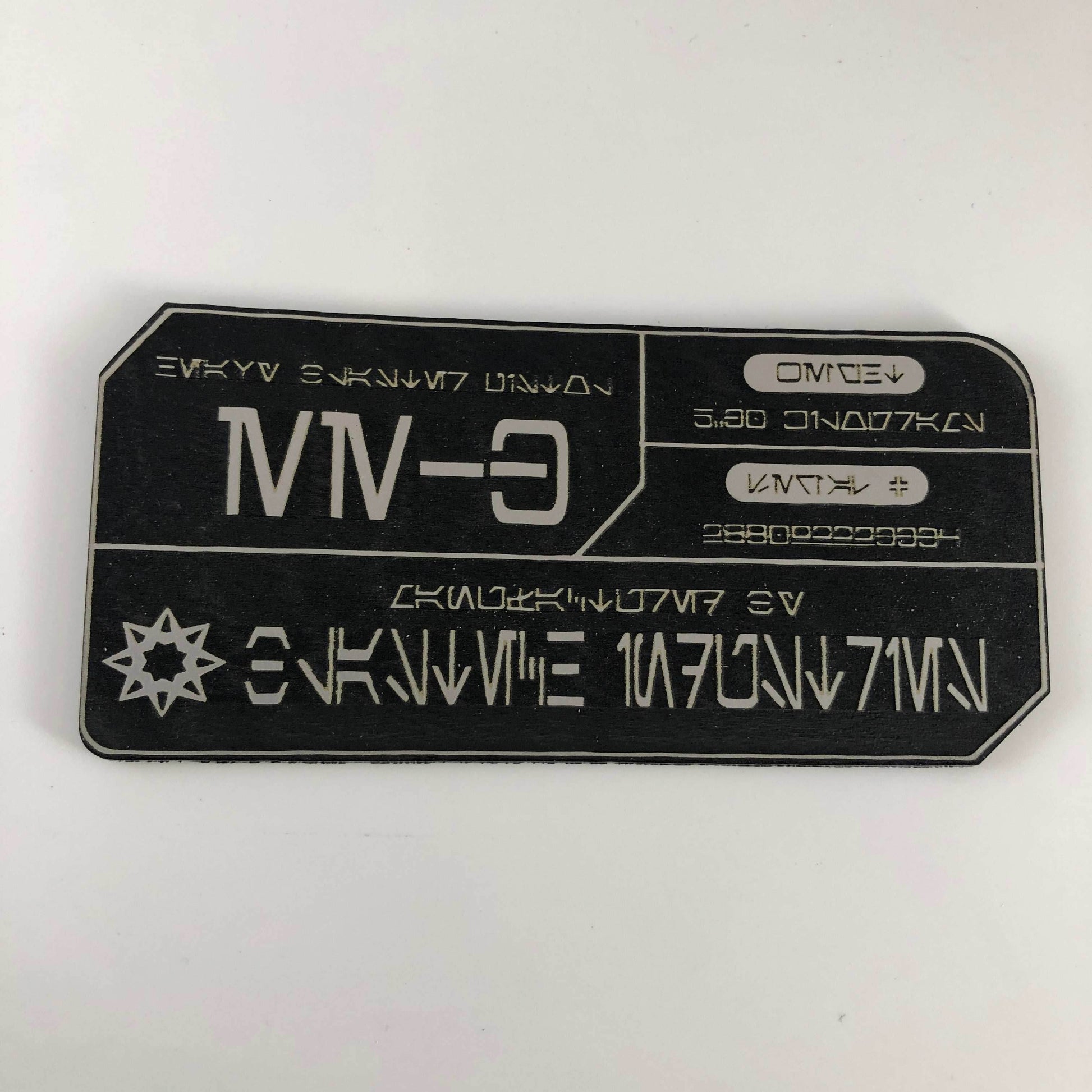 EE-3 Star Wars Blaster Plaque - 