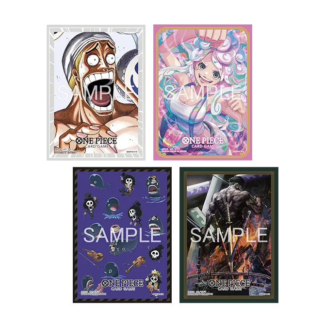 BANDAI: OFFICIAL CARD SLEEVES - ONE PIECE TCG