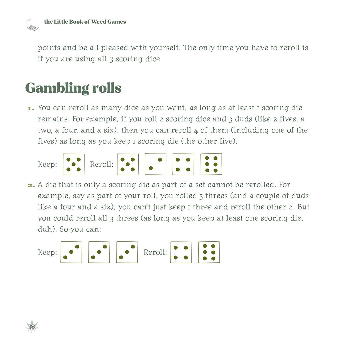 The Little Book of Weed Games