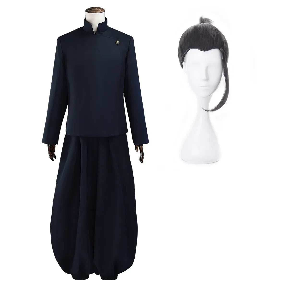Jujutsu Kaisen Cosplay Costume - Suguru Geto, Satoru Gojo - Geto Costume Wig / XS / CHINA