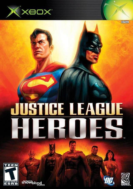 Justice League Heroes (Xbox) - Game Manual Only