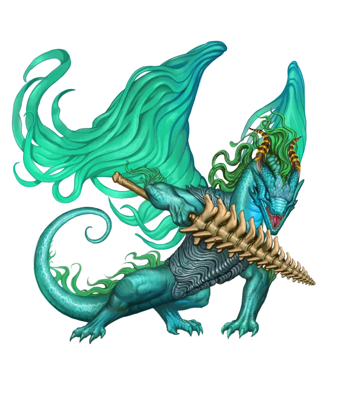 Battlezoo Dragons: Leshy Dragons for Foundry VTT
