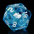 Kickstarter Dice – Blue Wizard Resin Dice Set
