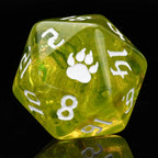 Kickstarter Dice – Green Druid Resin Dice Set