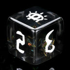 Kickstarter Dice-Warlock Resin D&D Dice Set